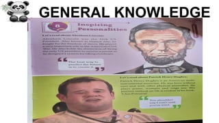 GENERAL KNOWLEDGE
 