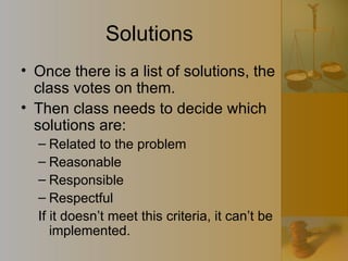 Class Meeting | PPT