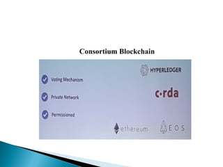 Consortium Blockchain
 