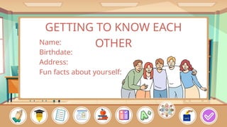 CLASS ORIENTATION POWER POINT PRESENTATION | PPTX