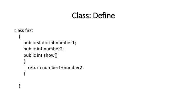 Class C# - Lec11 (Workshop on C# Programming: Learn to Build)