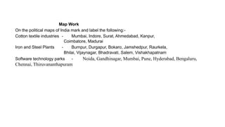 CLASS-X(MAP WORK IN GEOGRAPHY )SE.pptx class 10 | PPTX