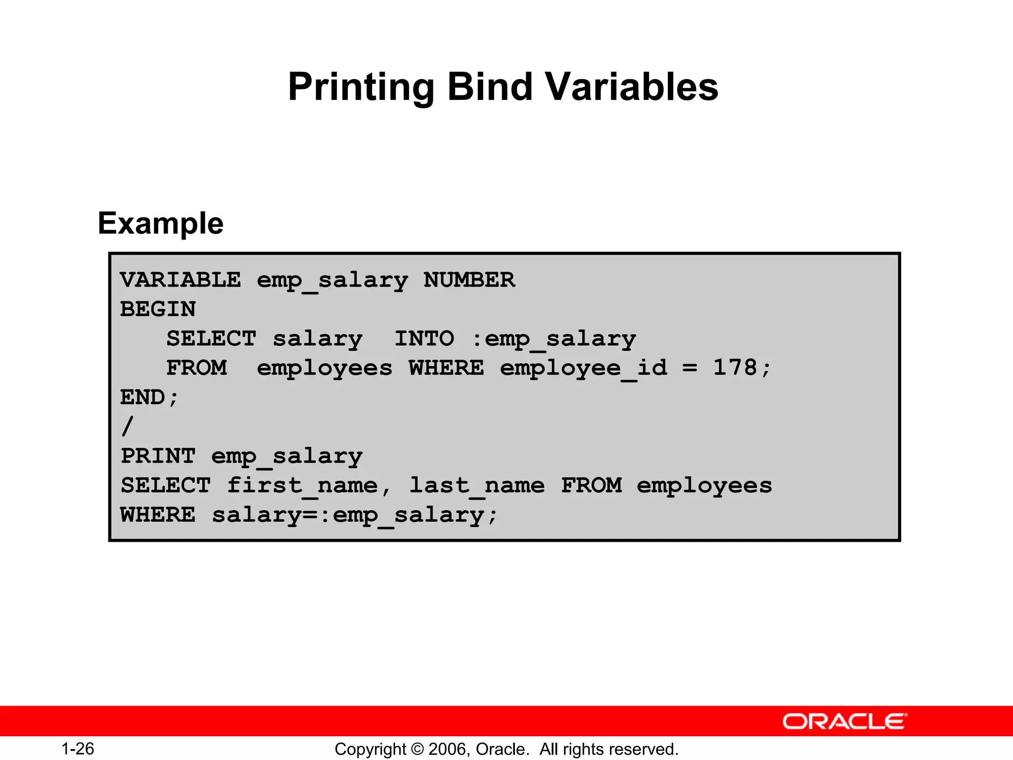 1 - Introduction to PL/SQL | PPT