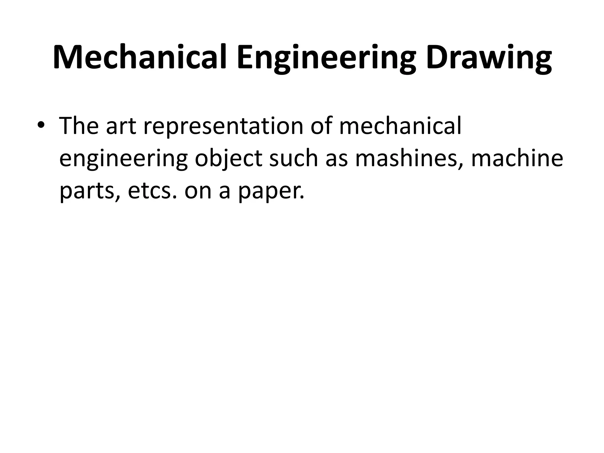 Engineering Drawing : Class 01 | PDF