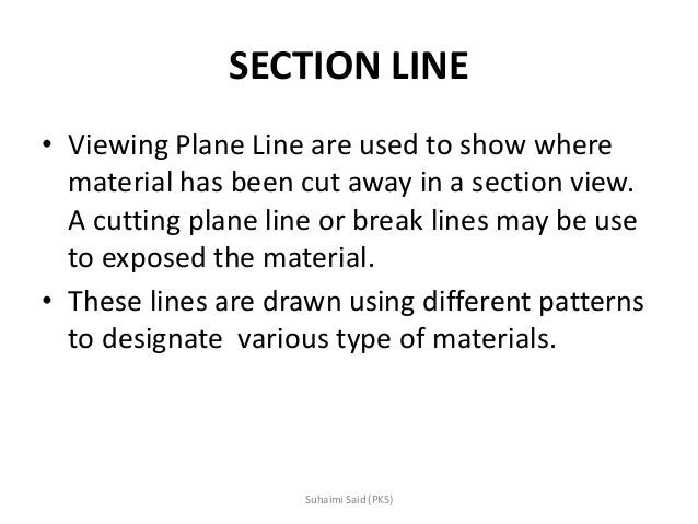 section lines engineering