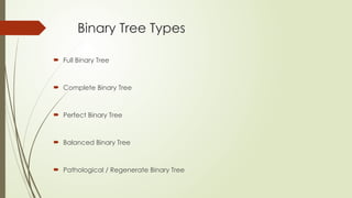 types of binary classification strategies. | download... Class 02- Tree Types and Binary tree types - Copy.pptx