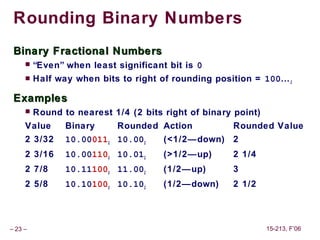 Half Even Rounding Example Class03 | PPT