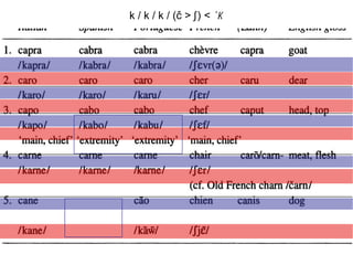 k / k / k / (č > ʃ   ) <  *k   