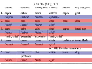 k / k / k / (č > ʃ   ) <  *k   