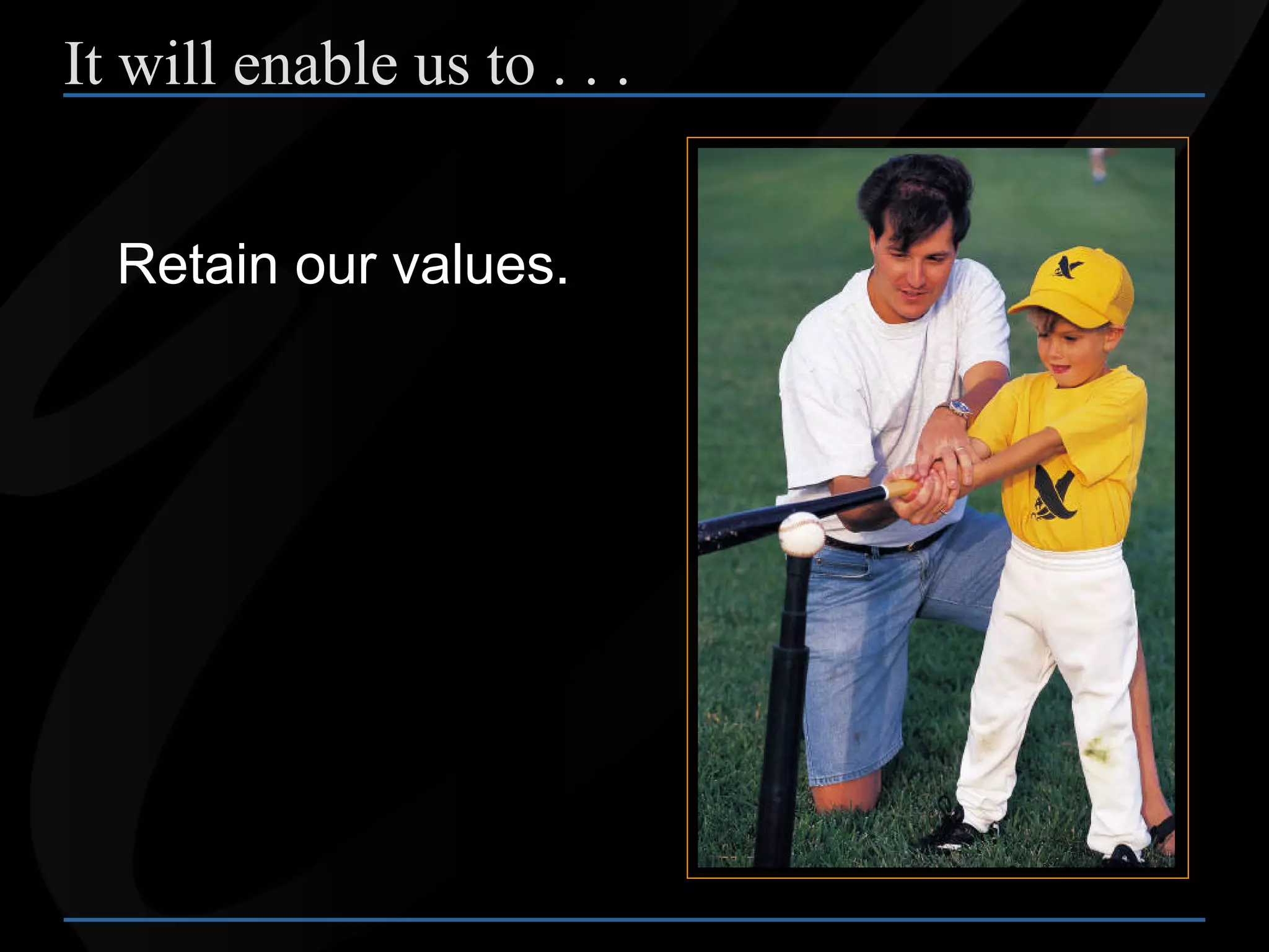 How to Instill Higher Values