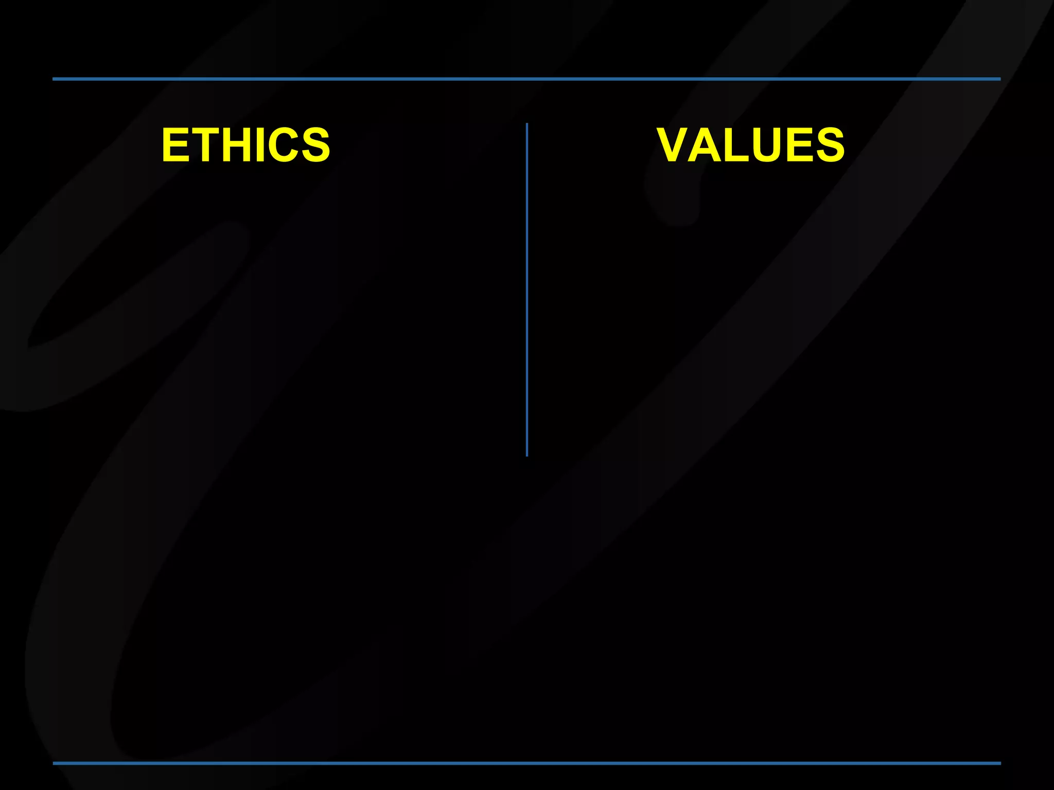 How to Instill Higher Values