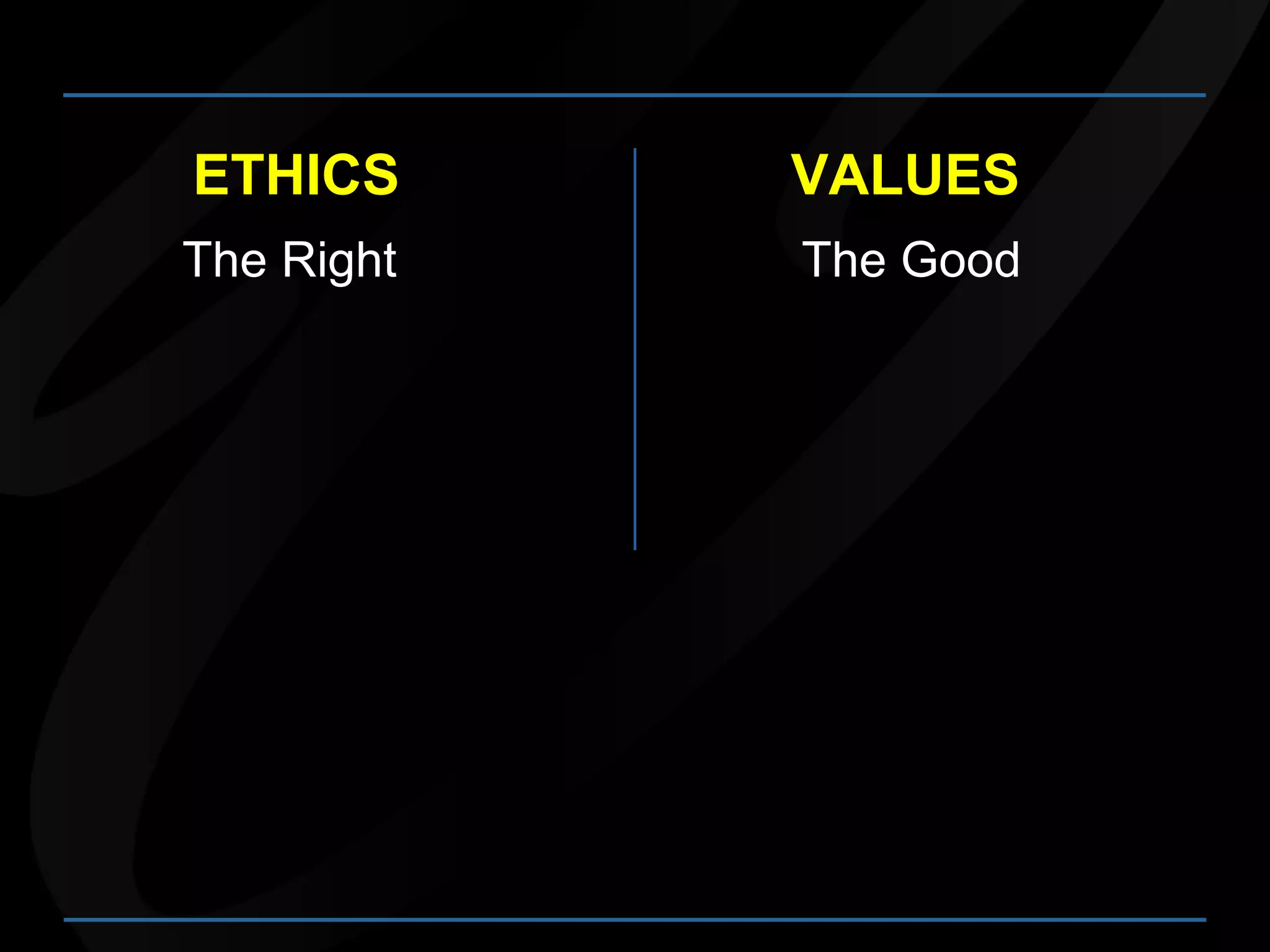 How to Instill Higher Values