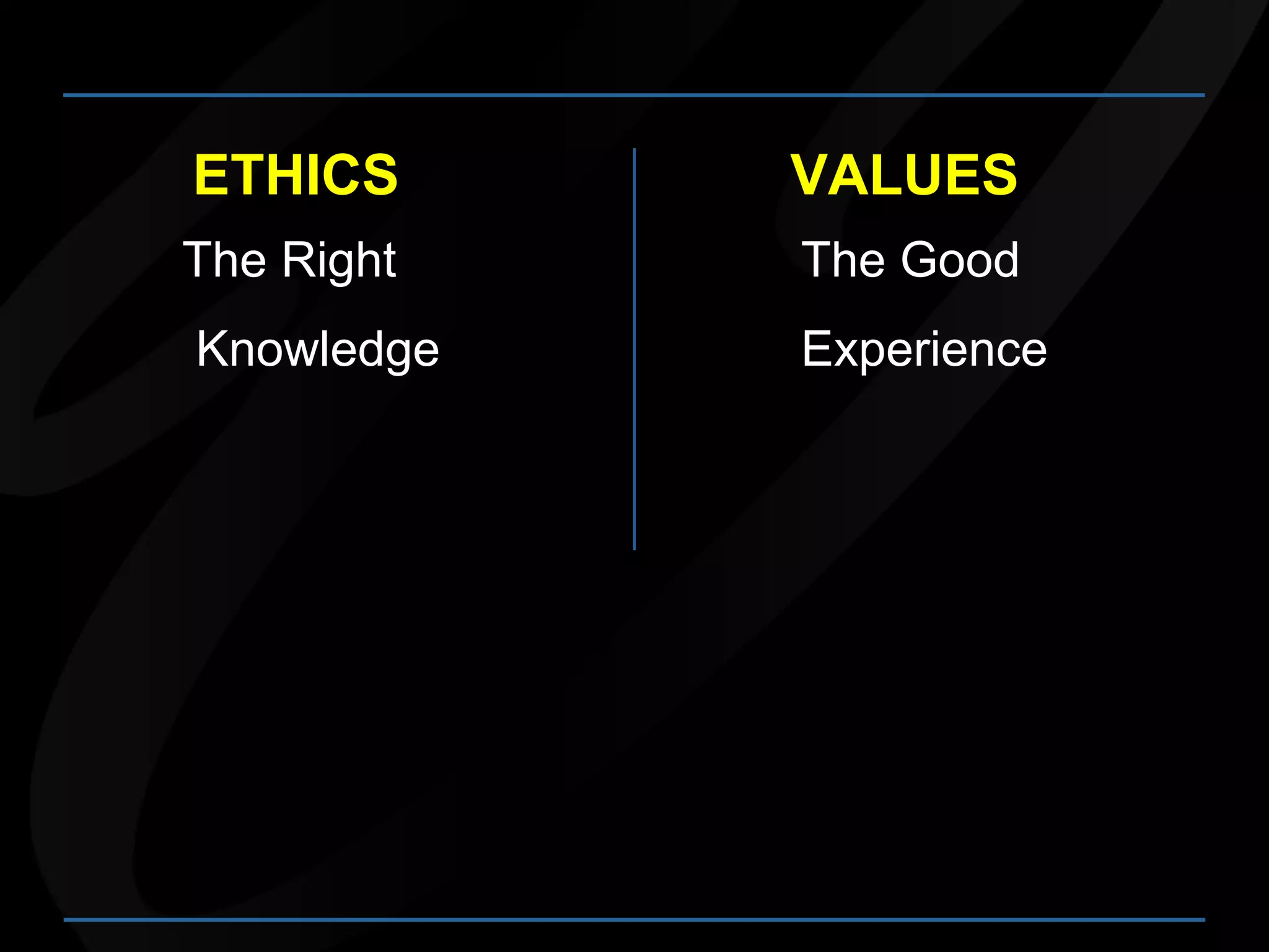 How to Instill Higher Values