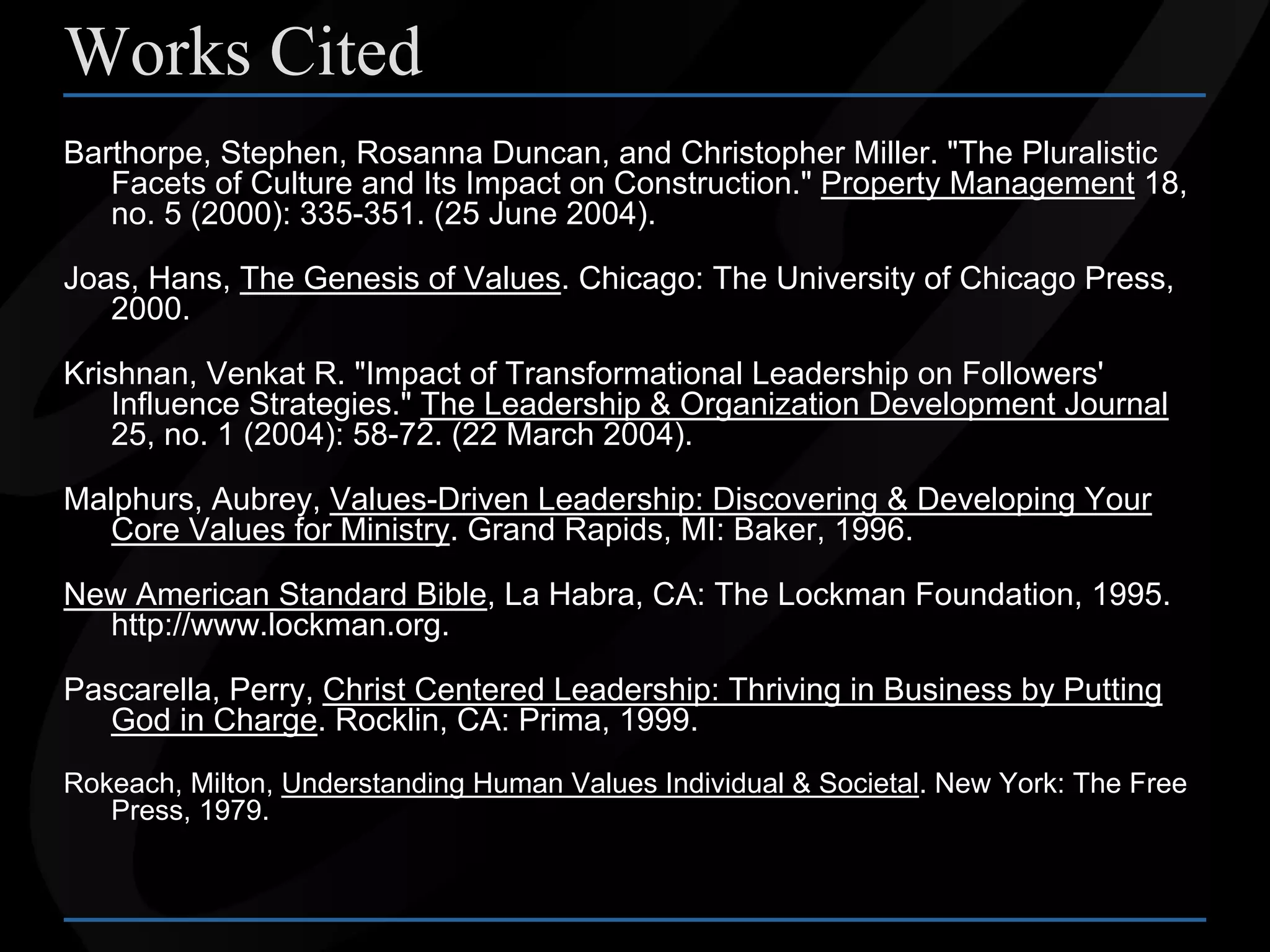 How to Instill Higher Values