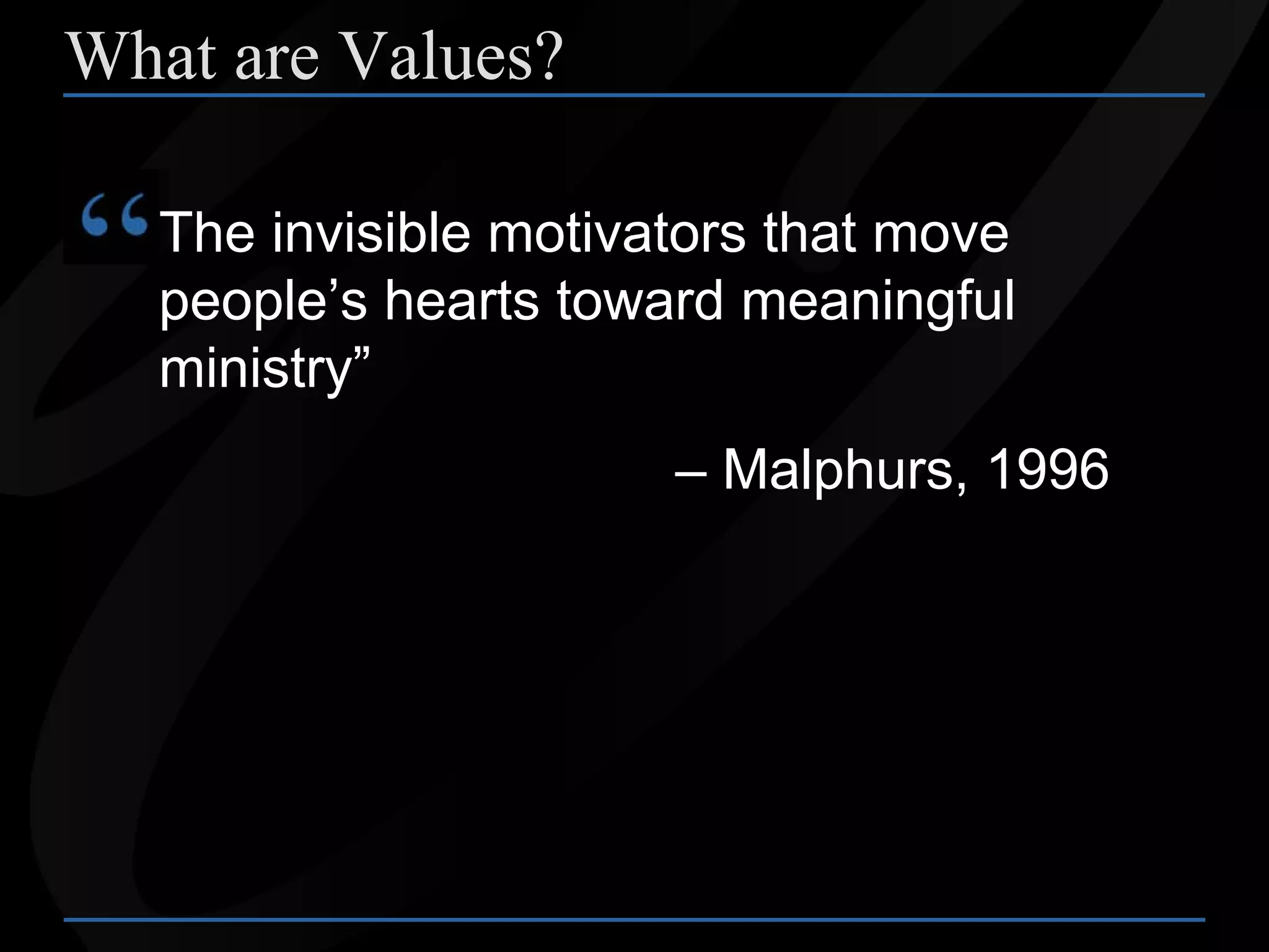 How to Instill Higher Values