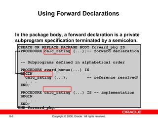 06 Using More Package Concepts | PPT