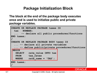 06 Using More Package Concepts | PPT