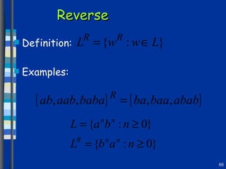 Reverse Definition: Examples: 
