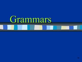 Grammars 