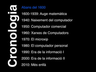 1 Historia de la Informatica Abans del 1600