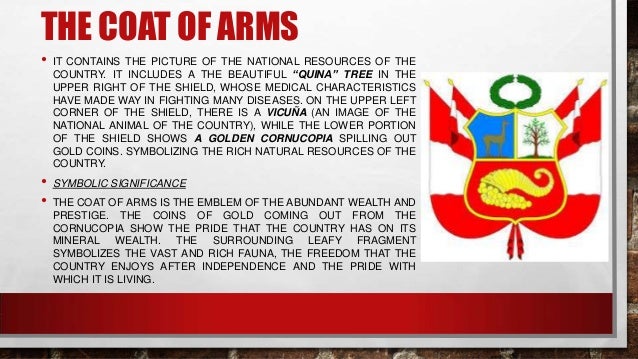 Peru Lyrics In English Class 1.the peruvian national symbols