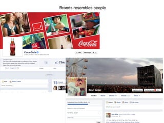 Brands resembles people

 