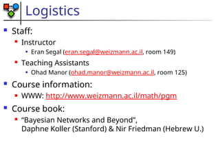 An Introduction to Probabilistic Graphical Modeling | PPT