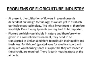 history and definition of ornamental horticulture | PPTX
