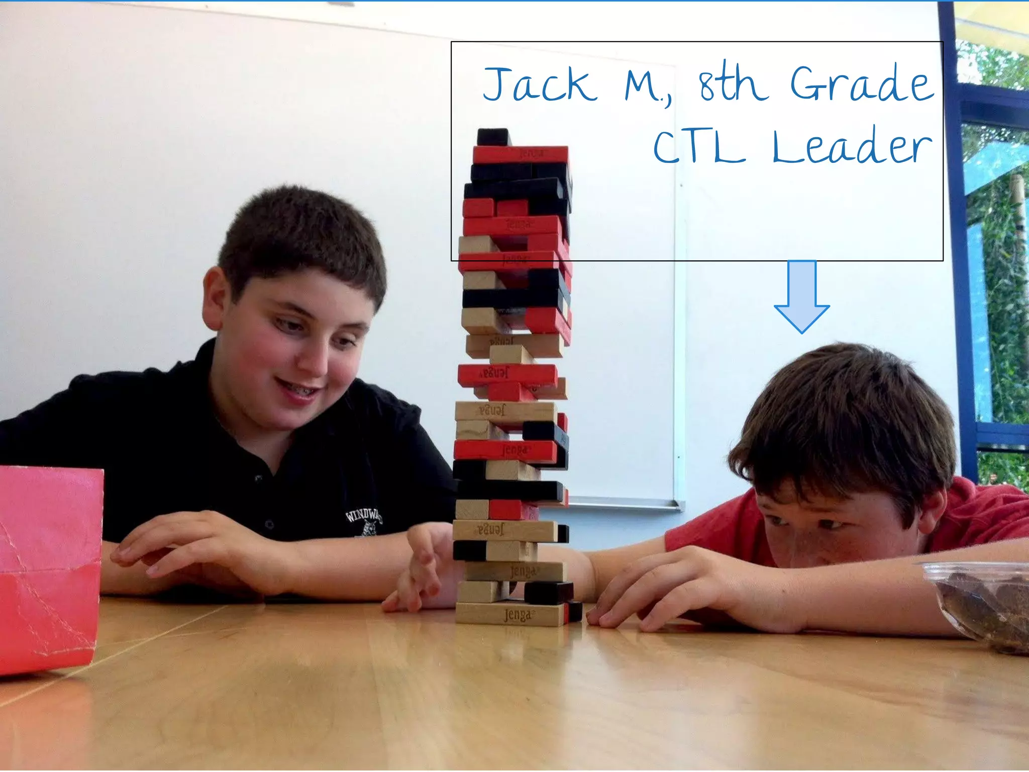 Jack M., 8th Grade
CTL Leader

 