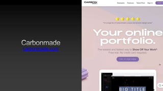 carbonmade.com
 