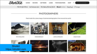 Shotkit
https://shotkit.com
 