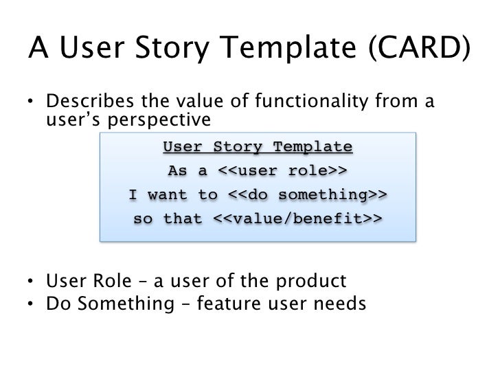 as a user i want user story template uw agile cp202 class 1 user stories as a user i want user story template uw agile cp202 class 1 user stories