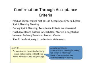 UW ADC - Course 3 - Class 1 - User Stories And Acceptance Testing