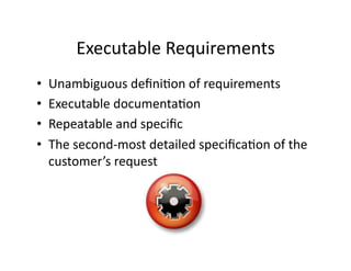 UW ADC - Course 3 - Class 1 - User Stories And Acceptance Testing