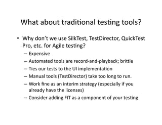 UW ADC - Course 3 - Class 1 - User Stories And Acceptance Testing