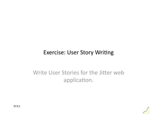 UW ADC - Course 3 - Class 1 - User Stories And Acceptance Testing
