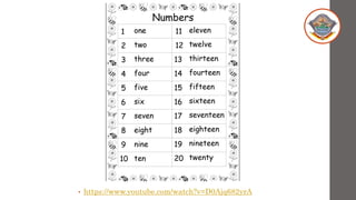 • https://www.youtube.com/watch?v=D0Ajq682yrA
 