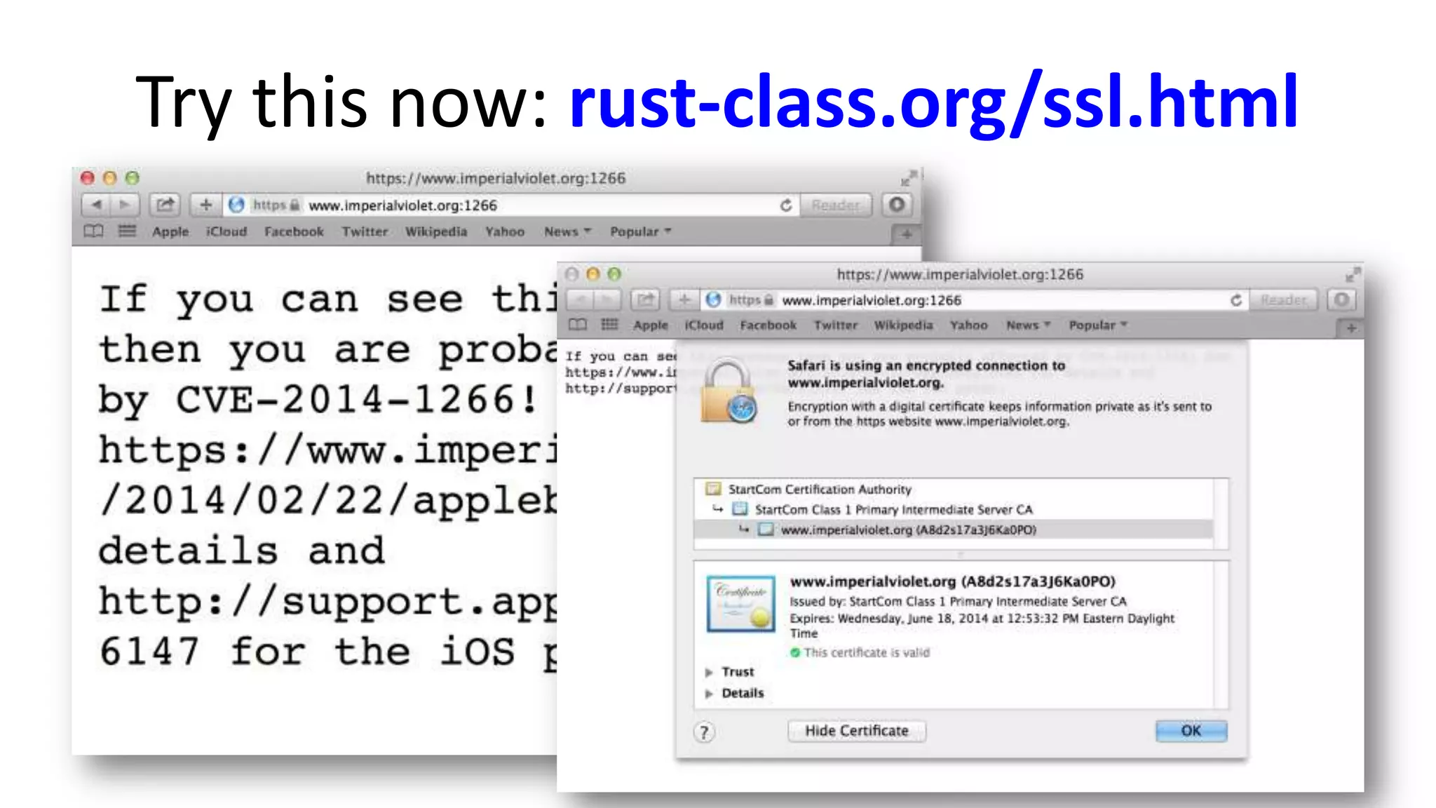 Try this now: rust-class.org/ssl.html

2

 