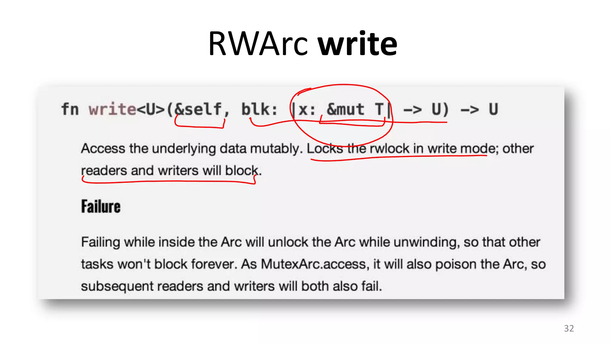 RWArc write

32

 