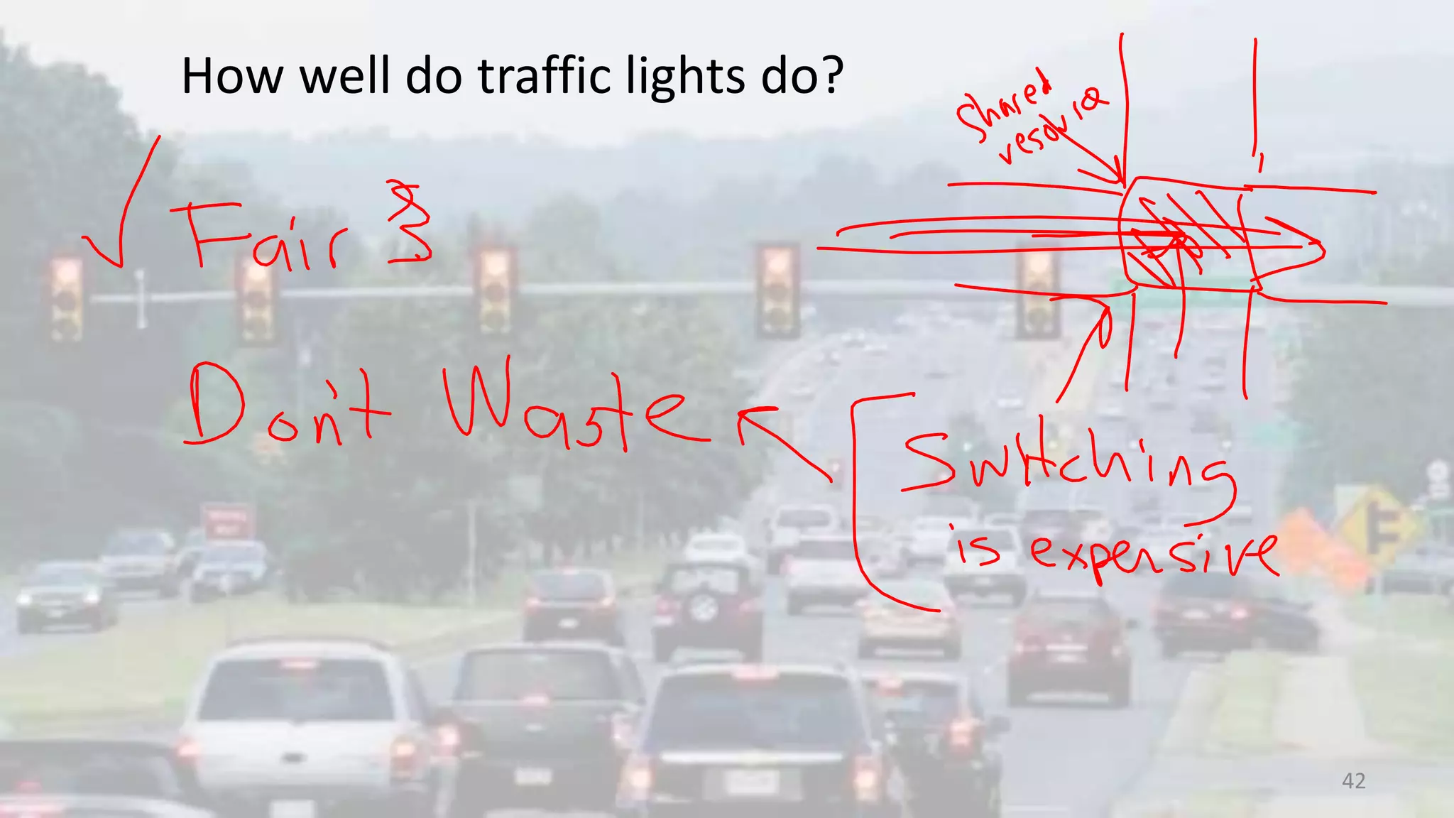 How well do traffic lights do?

42

 