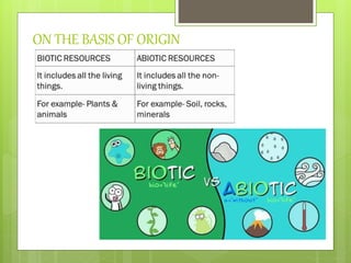 ON THE BASIS OF ORIGIN
 