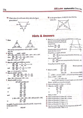 Arihant Class 10 All in One Maths full pdf