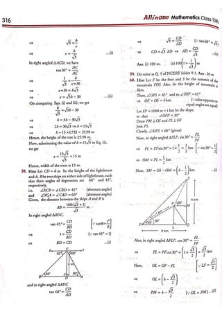 Arihant Class 10 All in One Maths full pdf