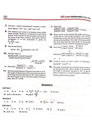 Arihant Class 10 All in One Maths full pdf