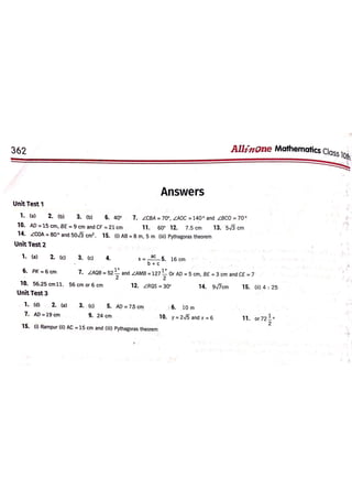 Arihant Class 10 All in One Maths full pdf