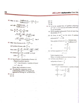 Arihant Class 10 All in One Maths full pdf