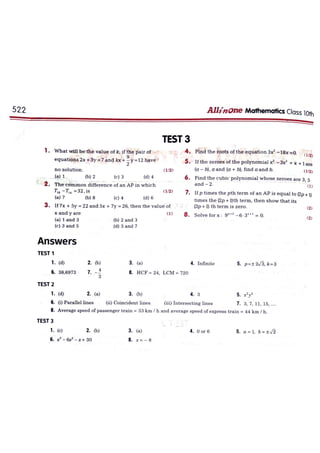 Arihant Class 10 All in One Maths full pdf