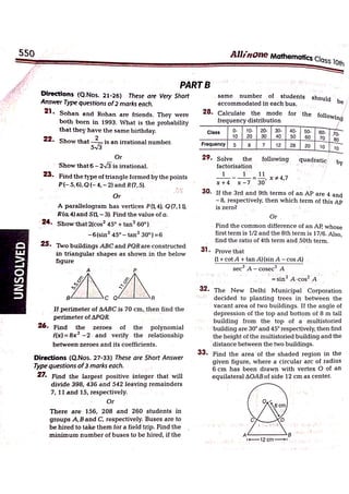 Arihant Class 10 All in One Maths full pdf
