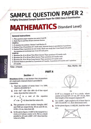 Arihant Class 10 All in One Maths full pdf