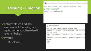 Comprehensive Guide to String Manipulation Functions in Python ...
